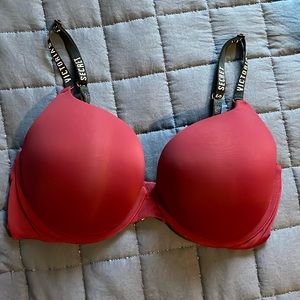 Victoria’s Secret Perfect Shape Bra | 34DD | Dark Red
